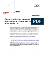 Paper: Proven Practices For Enhancing Performance: A Q&A For Ibm Websphere Ilog Jrules 7.0.X