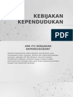 Kebijakan Kependudukan