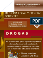 MOD VI - Medicina Legal y Farmacodependencia - DIPLOMADO