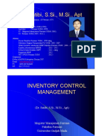 INVENTORY CONTROL MANAGEMENT (Compatibility Mode)