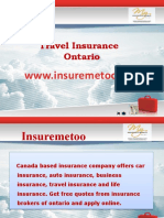 Travel Insurance Broker Ontario