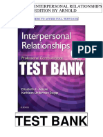 Interpersonal Relationships 8th Arnold Test Bank