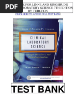 Linne Ringsruds Clinical Laboratory Science 7th Turgeon Test Bank