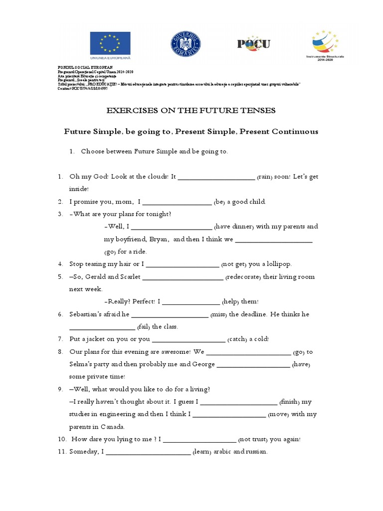 Fisa Future Exercises
