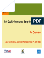 Understanding Lot Quality Assurance Sampling (LQAS