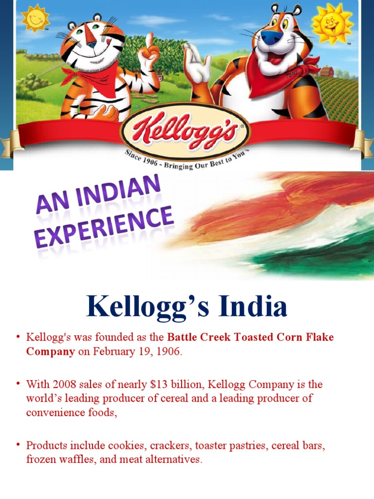 kellogg's india case study pdf