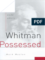 Maslan, Mark - Whitman Possessed - Poetry, Sexuality, and Popular Authority-The Johns Hopkins University Press (2001)