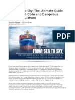 From Sea To Sky D.G. SHIPMENTS