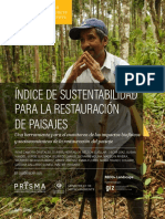 Sustainability Index Landscape Restoration Spanish - Spanish PDF