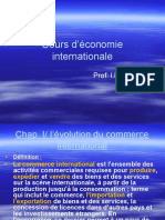 Chap I L'evolution Du Commerec Internationale