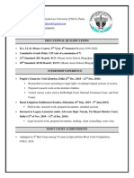 CV Shambhavi PDF