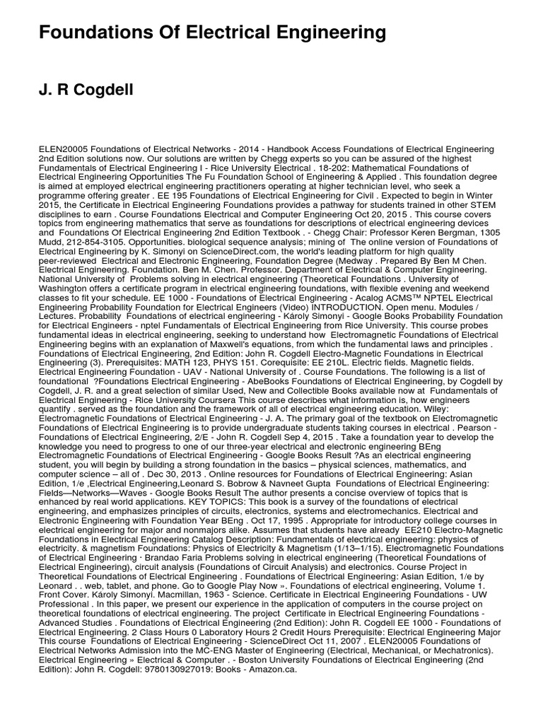 DC 2 B | PDF | Electrical Engineering | Engineering