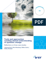 Tools and approaches creating shared understanding of systemic change. finlandia.pdf