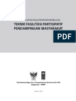 PANDUAN UNTUK FASILITATOR INFOMOBILISASI, Teknik Fasilitasi Dan Pendampingan Masyarakat PDF