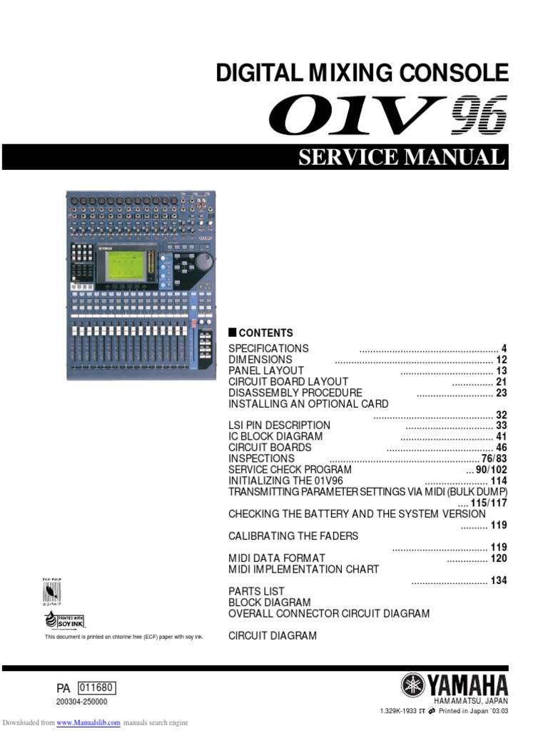 01v 96 PDF | PDF | Sampling (Signal Processing) | Decibel