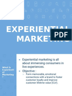 Experiential Marketing