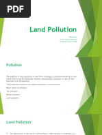 Land Pollution: Causes and Solutions | PDF