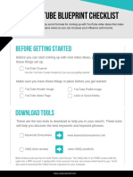 Viral YouTube Blueprint Checklist