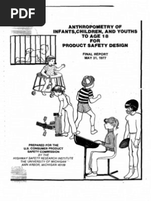 Child Anthropometry Data Anthropometry Statistics