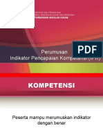 Perumusan Indikator