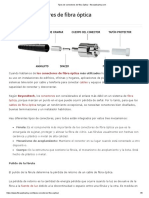 Tipos de Conectores de Fibra Óptica