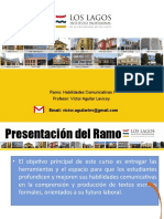 I Presentacion Del Programa Ramo