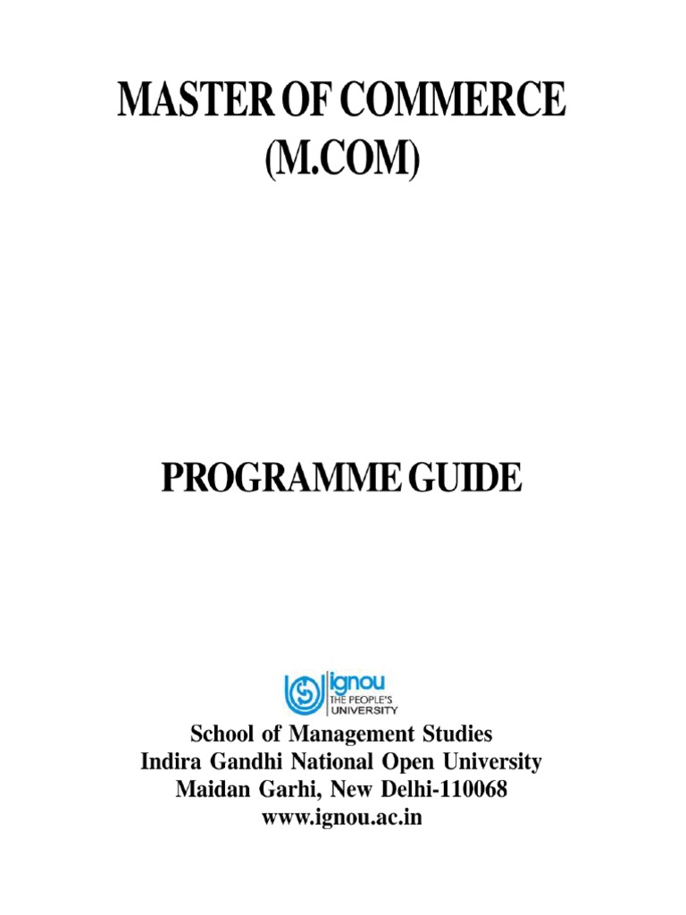 MCOM English | PDF | Test (Assessment)