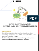 Kuliah 5. Metabolisme Sel