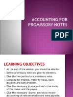Basic Accounting Promissory Notes