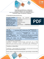 Guía de Actividades y Rúbrica de Evaluación - Fase 1 - Presentar Mapa Conceptual y Reflexión PDF