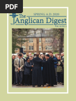 The Anglican Digest - Spring 2020