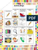 activity bingo pdf