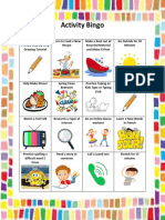 Activity Bingo PDF