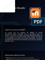 Cursos en Moodle