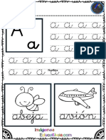 Abecedario para Practicar La Grafomotricidad PDF 1 10 1 PDF