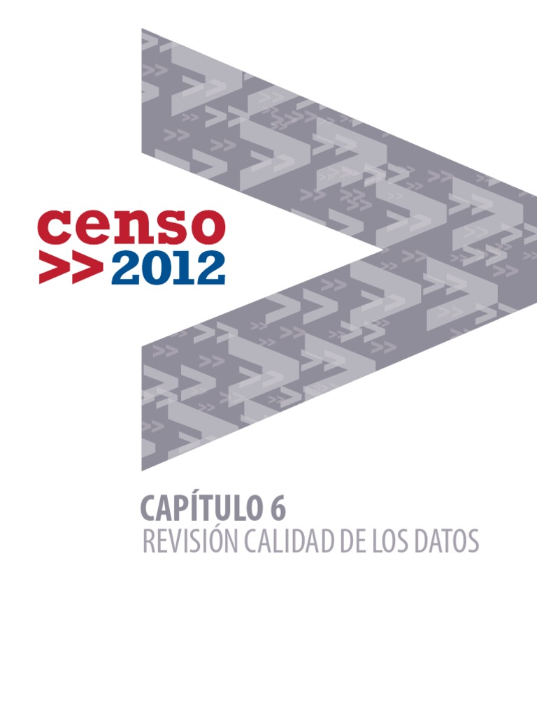 Revisión CENSO 2012 | PDF | Cuestionario | Información