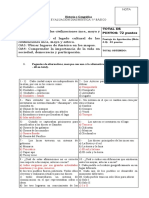 Evaluación Diagnóstica 7° Básico Scrib