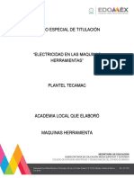 Electricidad en Las Maquinas Herramienta PDF