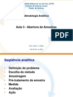 Detenção e Controle de Sedimentos Aberturade Amostras PDF