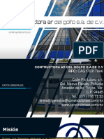 Constructora Ar Del Golfo Sa de CV PDF