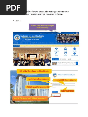Lợi Ích Email Sinh Viên NEU