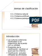 Sistemas de Clasificacion