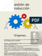 Gestión de La Producción POWERPOINT