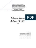 Liberalismo Adam Smith ensayo