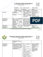 Matemáticas décimo grado plan estudios