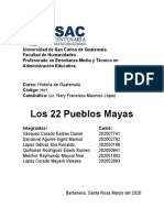 LOS 22 PUEBLOS DE GUATEMALA