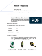 Informe - Diplomado Topografia