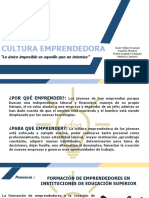 Cultura Emprendedora