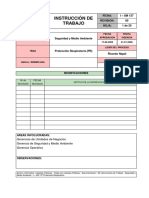 I SM 137 - 00 Protección Respiratoria