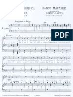 Danse Macabre - Camille Saint-Saëns - Henri Cazalis - Op 40 - Medium Voice & Piano PDF